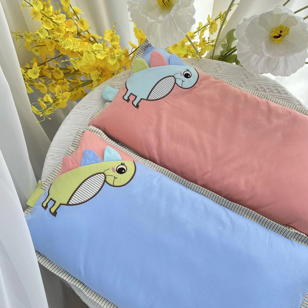 【尊荣】-新品-纯棉全棉儿童枕芯单只枕头