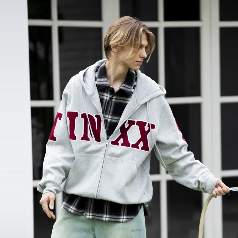 【inxx】NIRVA 潮牌时尚开衫卫衣情侣ISC3101422—ljm