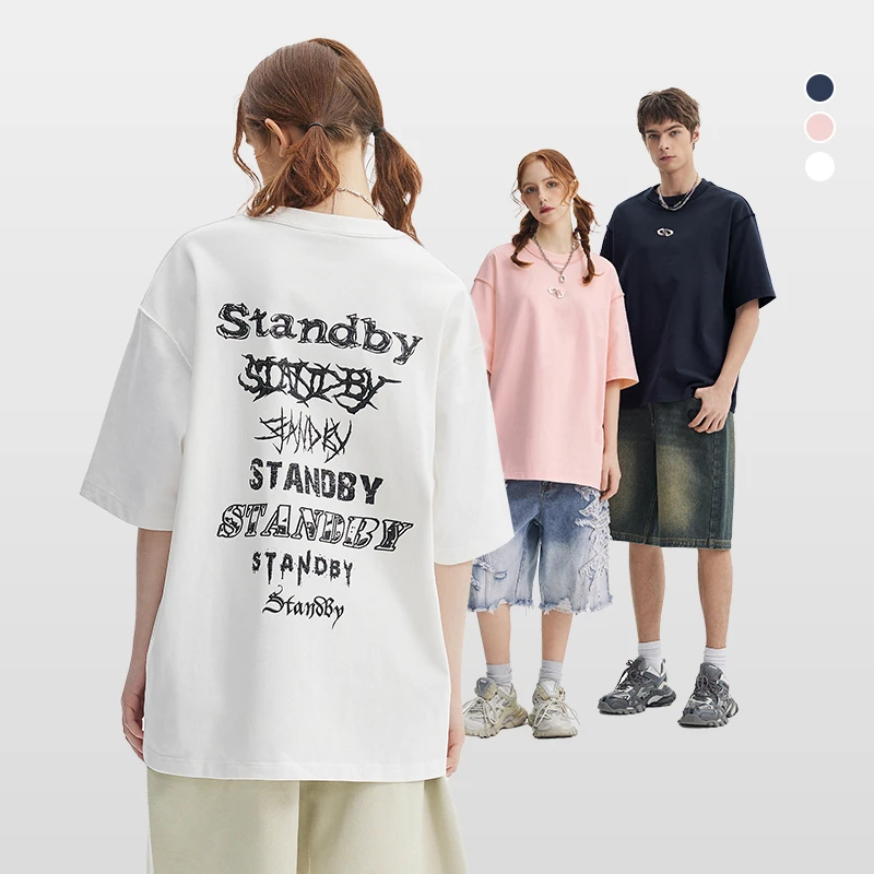 【mr.three专属】INXX 夏新品简约宽松短袖T恤男女同款XME2010580