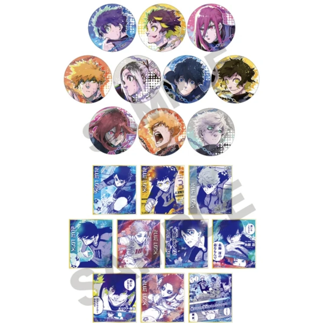 【蓝色监狱】蓝锁 原画水彩吧唧徽章&色纸(默认代拆)