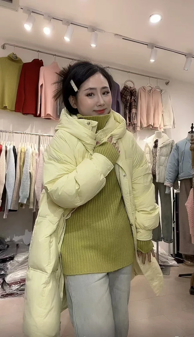 冬款新款加厚长款外套