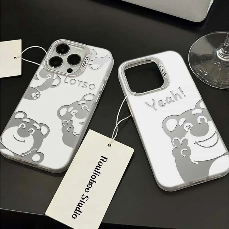 耶草莓熊元气壳适用iPhone15/14/13手机壳苹果vivo华为荣耀oppo潮