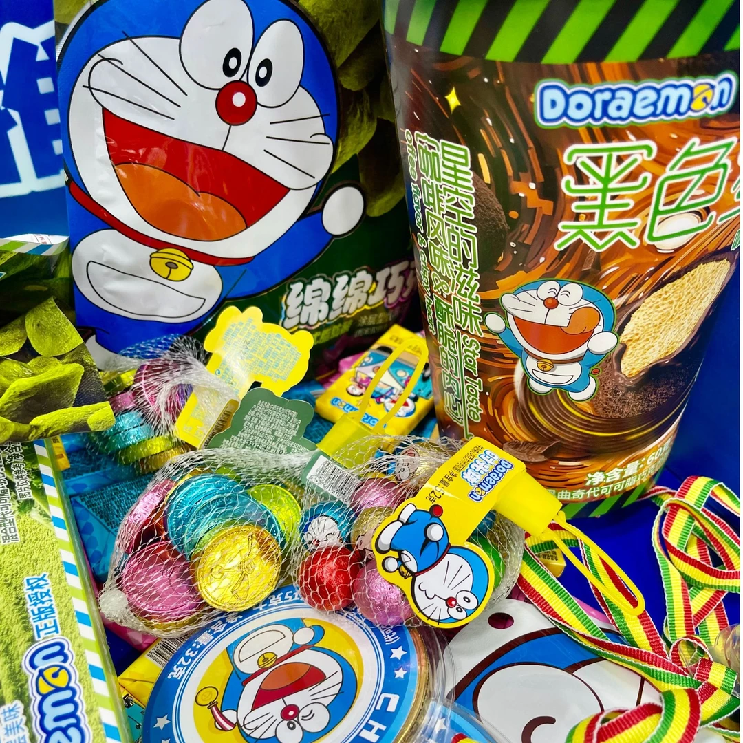 【个人单 推推乐】哆啦A梦正版授权巧克力 威化 棒棒 颜值美味零食