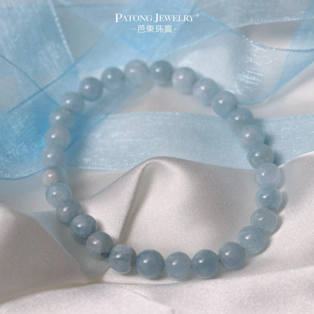 海蓝宝手串6-6.5mm