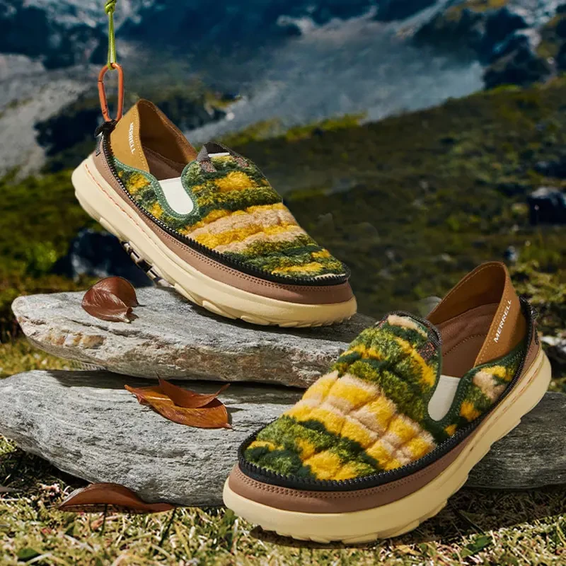 【抓绒面包鞋】迈乐HUT MOC2保暖舒适百搭一脚蹬运动时尚营地鞋