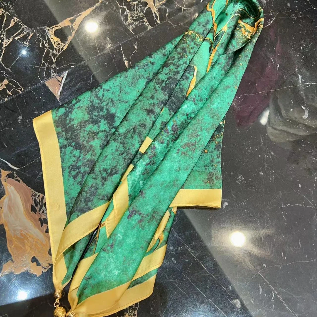 BLAVCPEON【贵妇出街】气质百搭时尚丝巾 W240316303