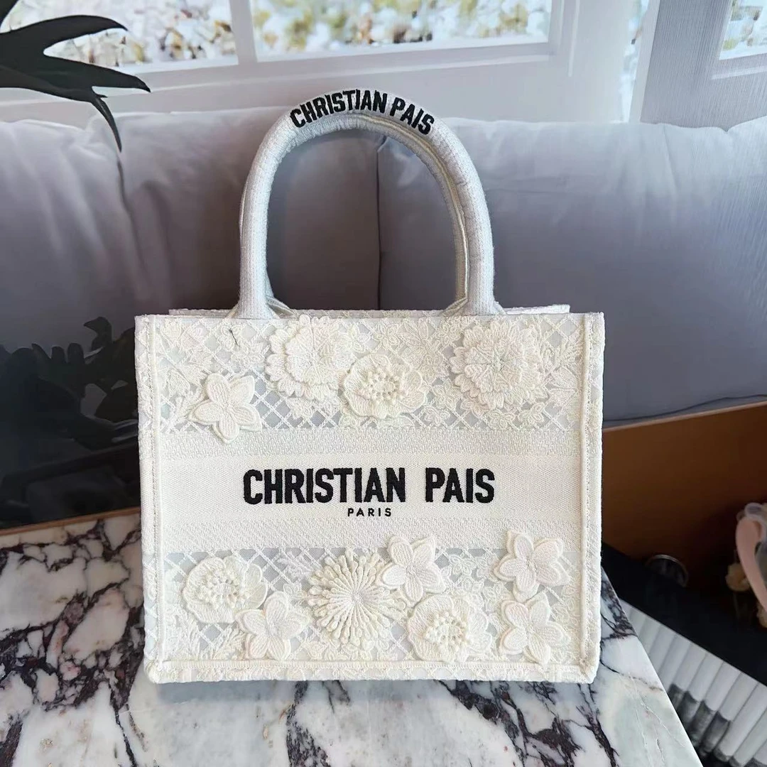 BLAVCPEON【秘密花园】蕾丝白色名媛手提包 B230603043