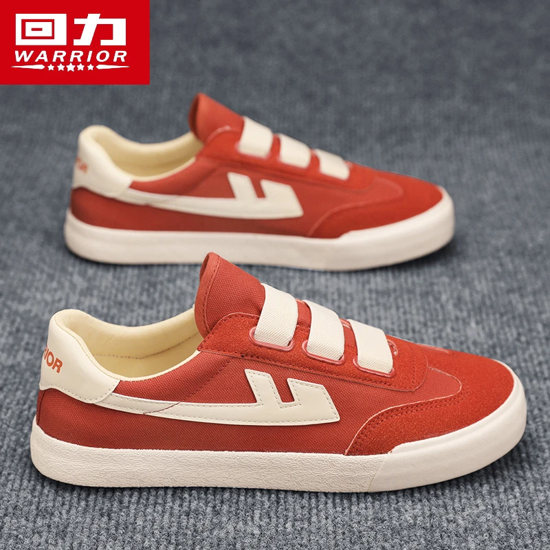 回力帆布鞋爆款2025新款一脚蹬德训男鞋秋季透气板鞋男士休闲鞋潮