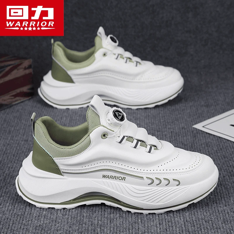 Warrior/回力男鞋爆款2025新款冬季休闲运动鞋跑步百搭潮流面包鞋