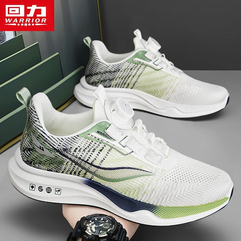 回力男鞋夏季透气2025新款跑步运动休闲鞋子男款篮球飞织网面潮鞋
