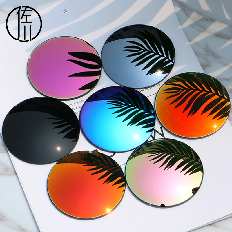 佐川近视太阳镜镜片美薄炫彩偏光彩色超薄镜片防紫外线辐射眼镜片