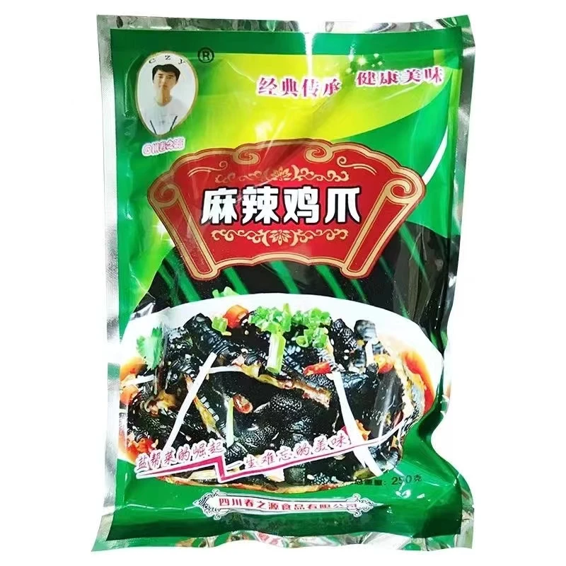 春之源鸡爪   解馋办公室零食去骨黑鸡爪