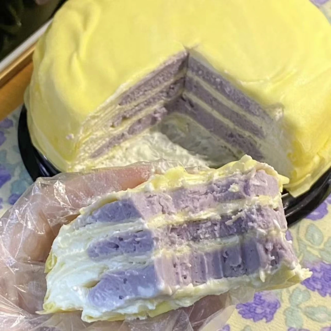 【坏单包赔】冷藏保存6英寸芋头千层蛋糕