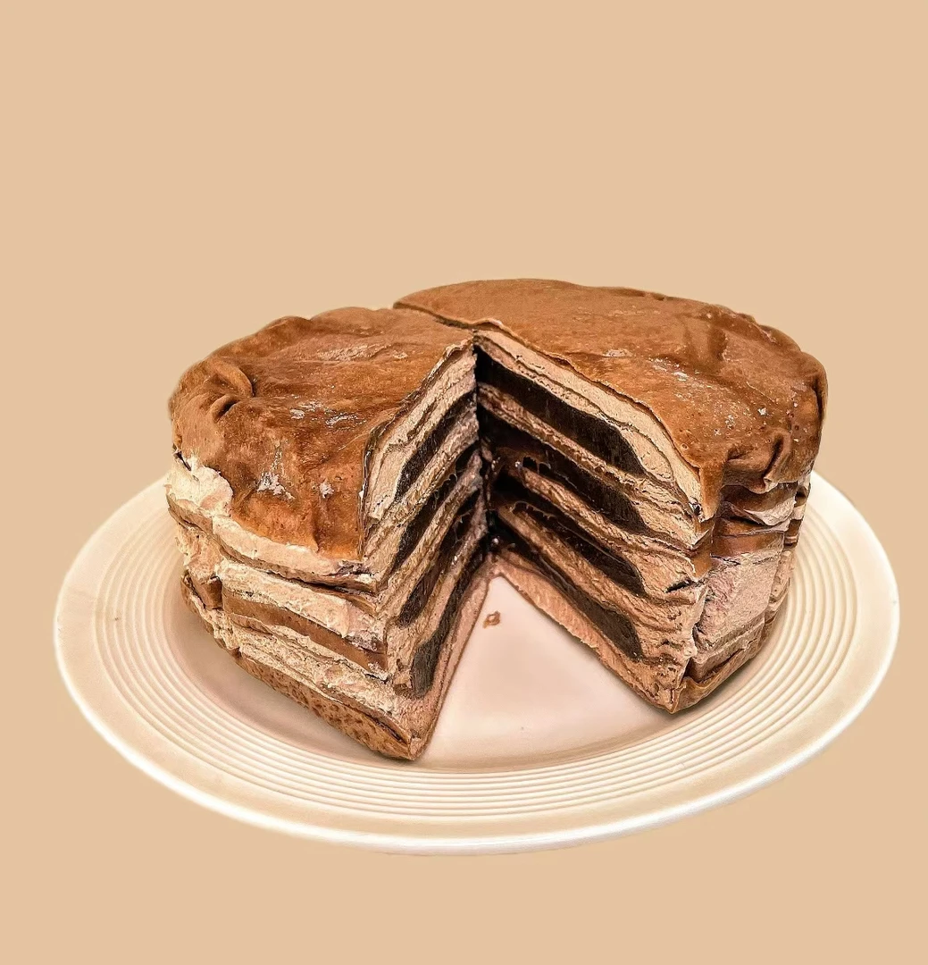 【坏单包赔】包邮爆浆巧克力千层蛋糕6英寸冷冻