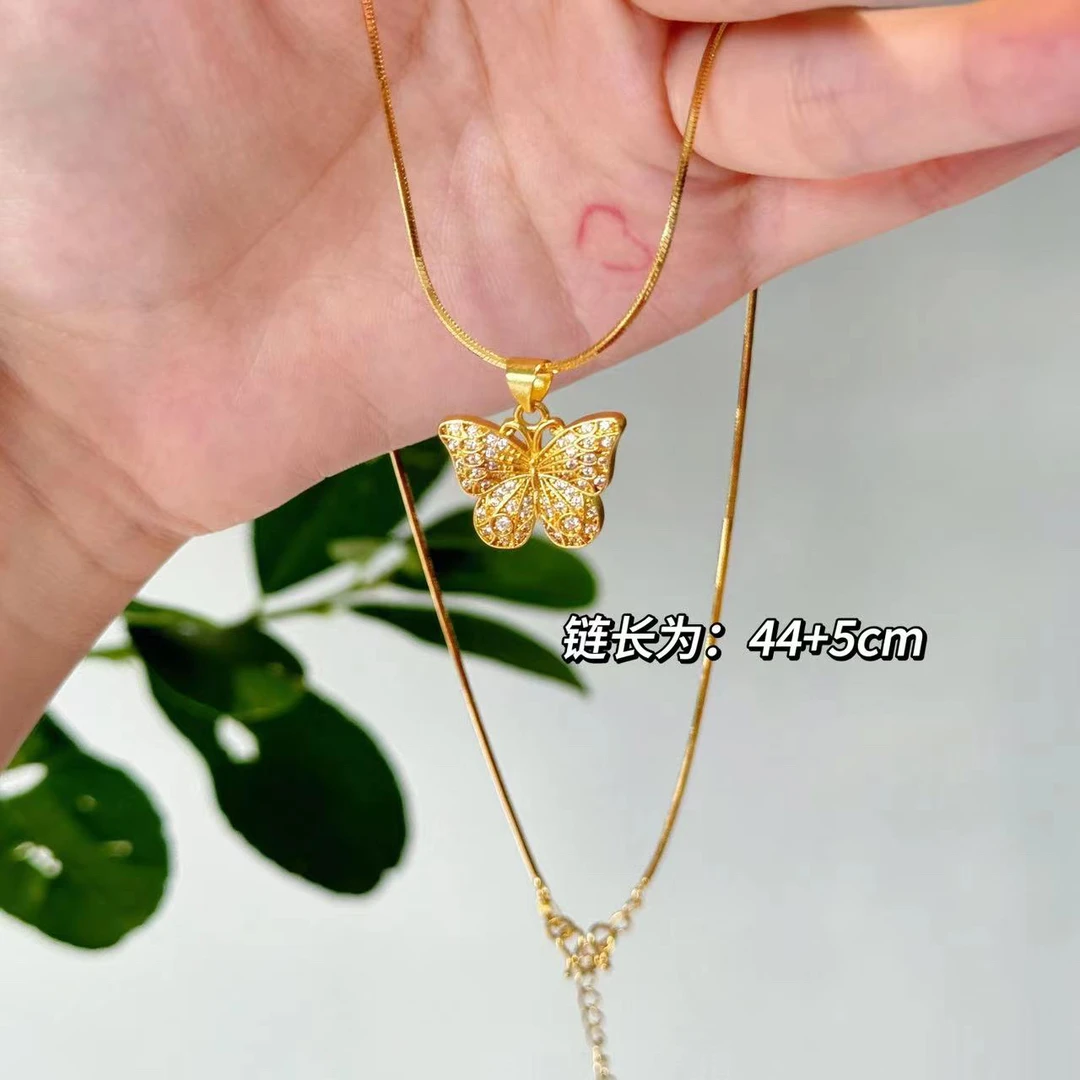 黄铜项链 BIBI【星光蝴蝶】项链BB122