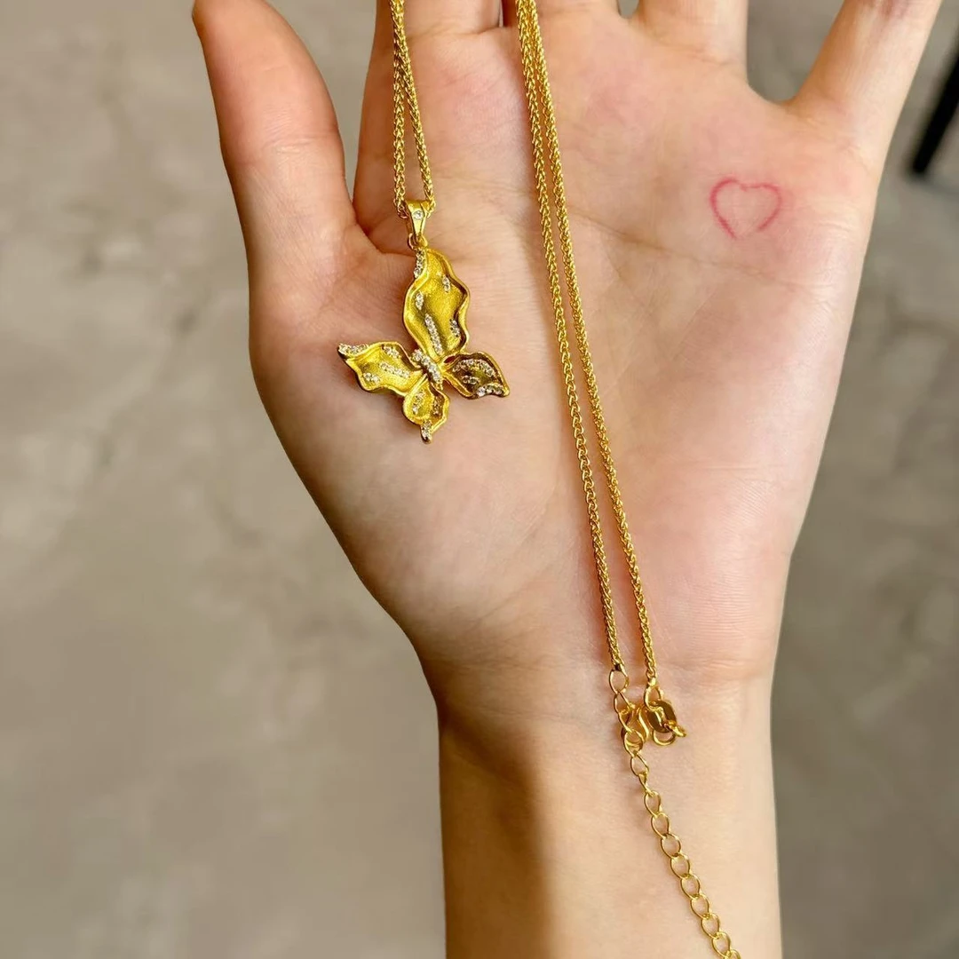 铜项链 BIBI【盈盈漫舞蝶】项链X021