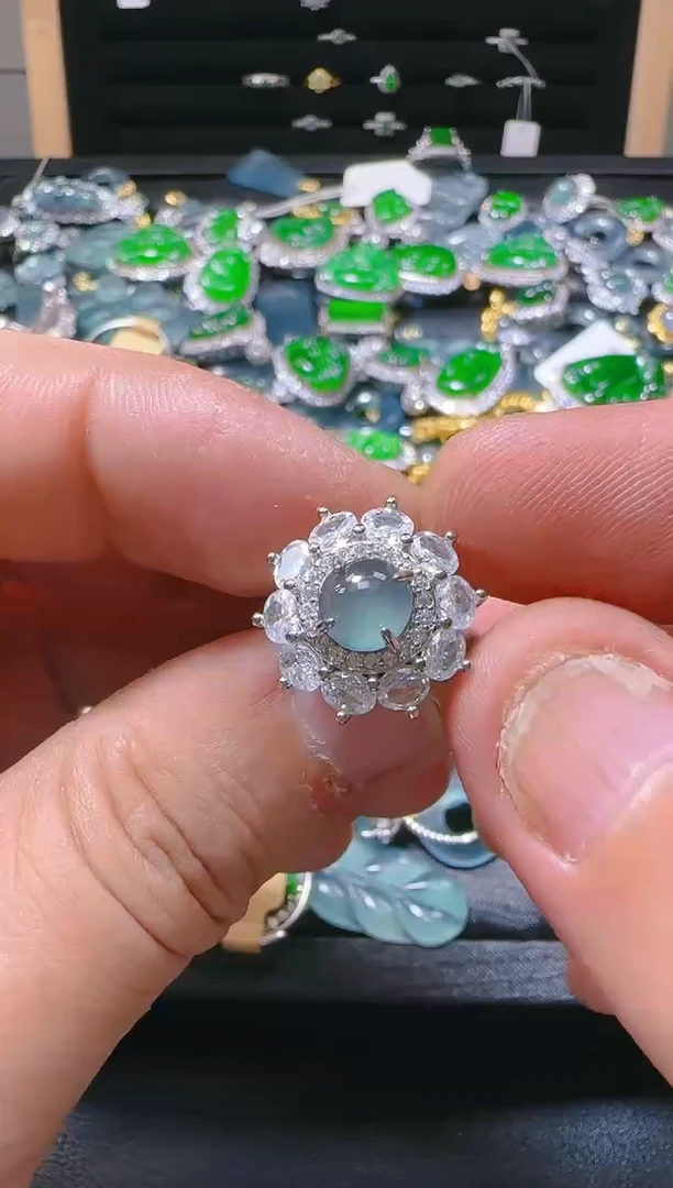 【闪购商品】翡翠戒指未镶嵌309戒指