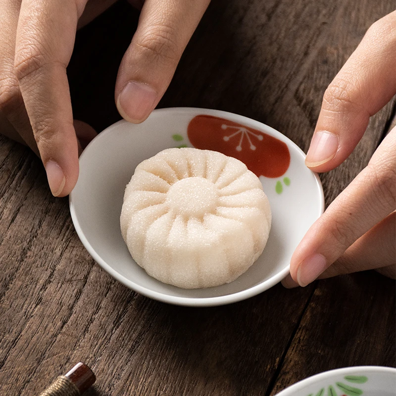 日本波佐见烧染锦小碟套装礼盒蘸料碟酱菜味碟作料辅食小碟豆皿