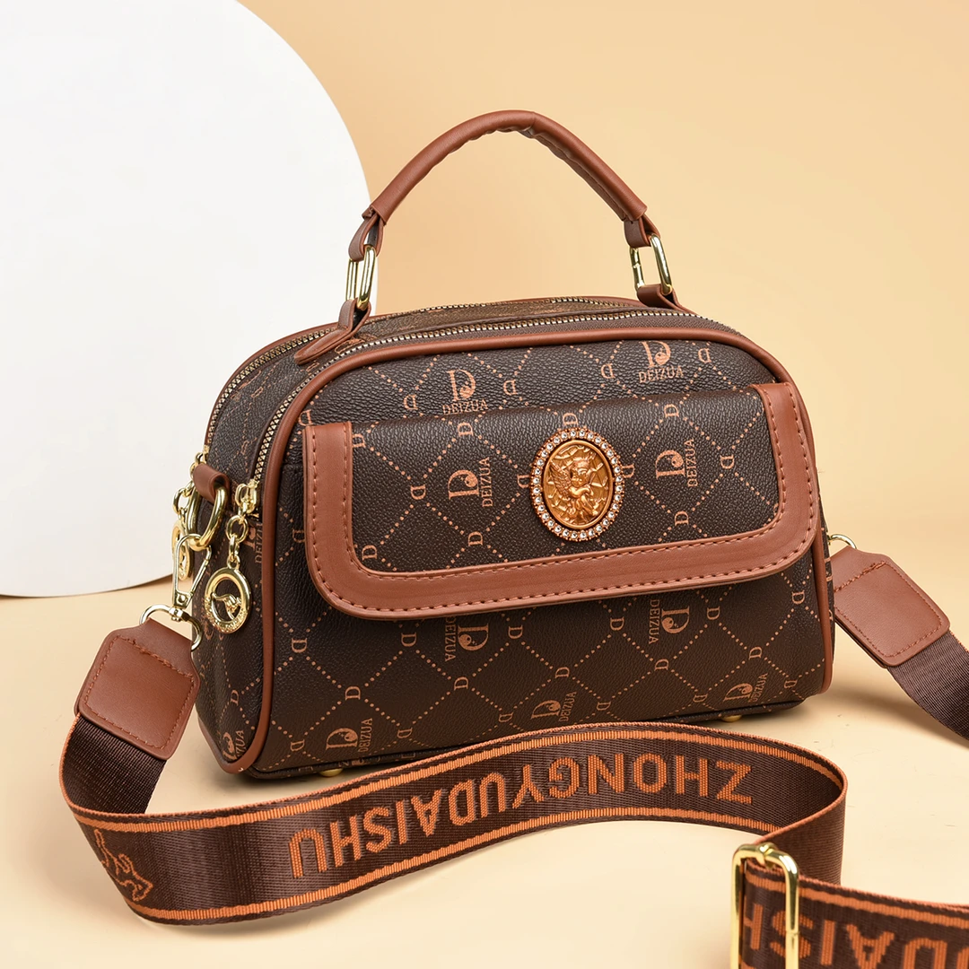 【长25宽12高17】时尚复古休闲百搭简约潮流斜挎包6732