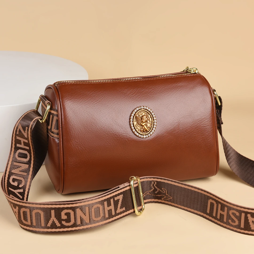 【长22宽11高15】复古休闲百搭简约潮流斜挎包6735