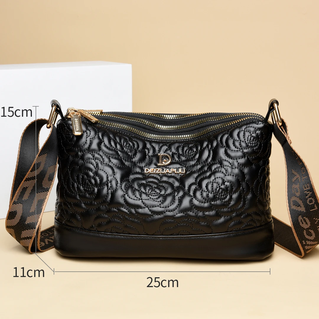 【长25宽11高15】新款休闲简约潮流大气质感斜挎包DZ178