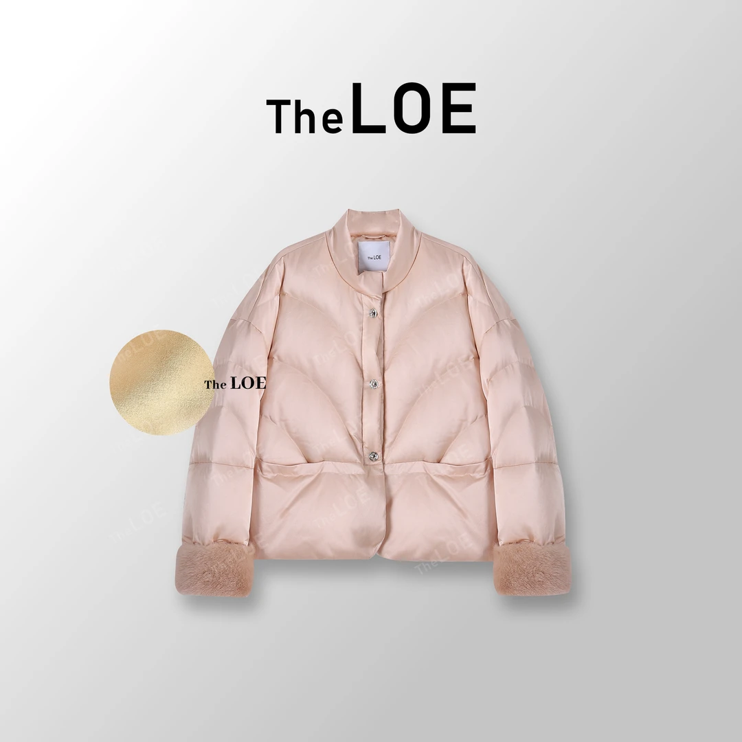 TheLOE/【山水有致·粉貂/昭愿】90白鹅绒新中式鹅绒服#11.27Y-G3442