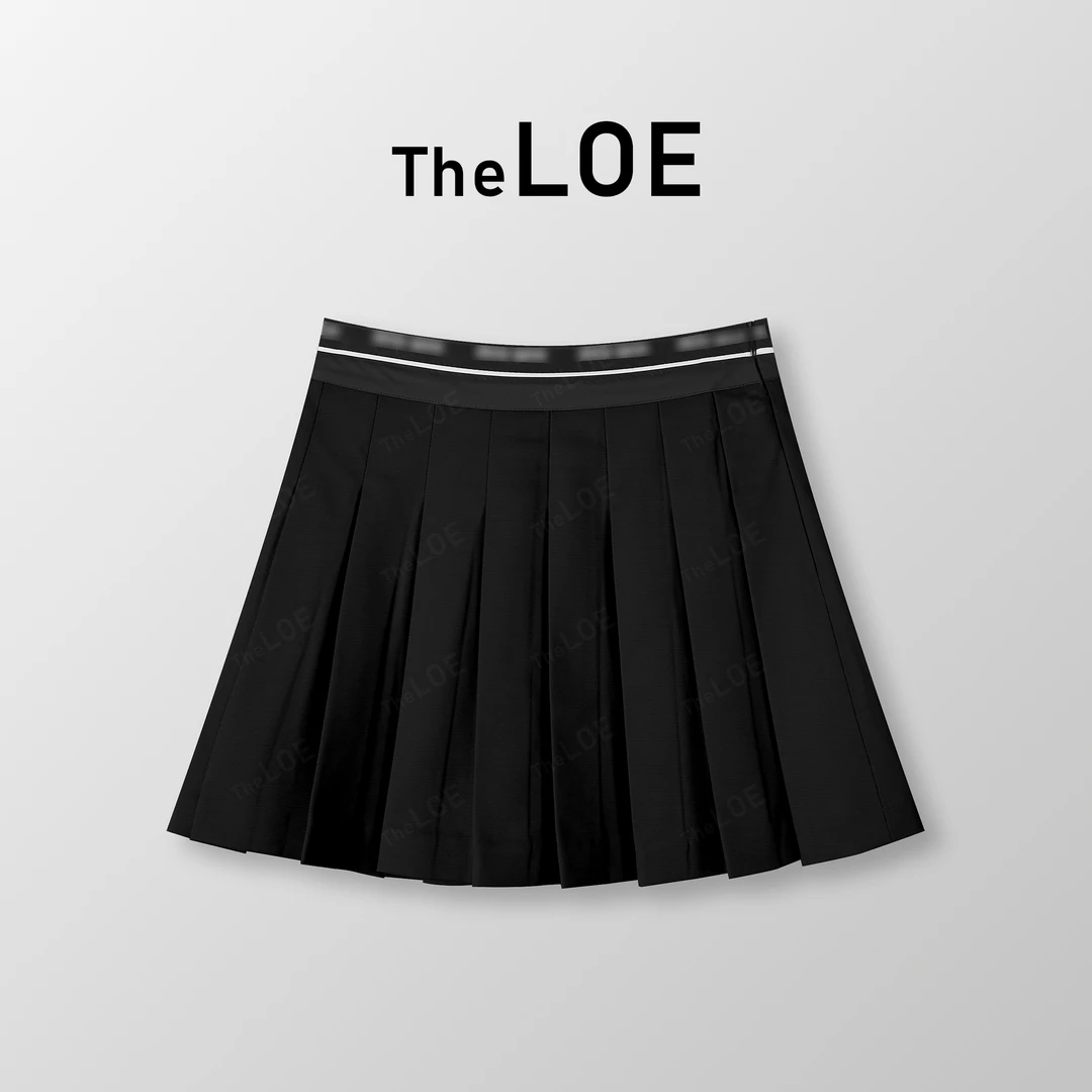 TheLOE/「谬百褶裙」定织羊毛 学院派压褶短裙#04.04Q-G1762