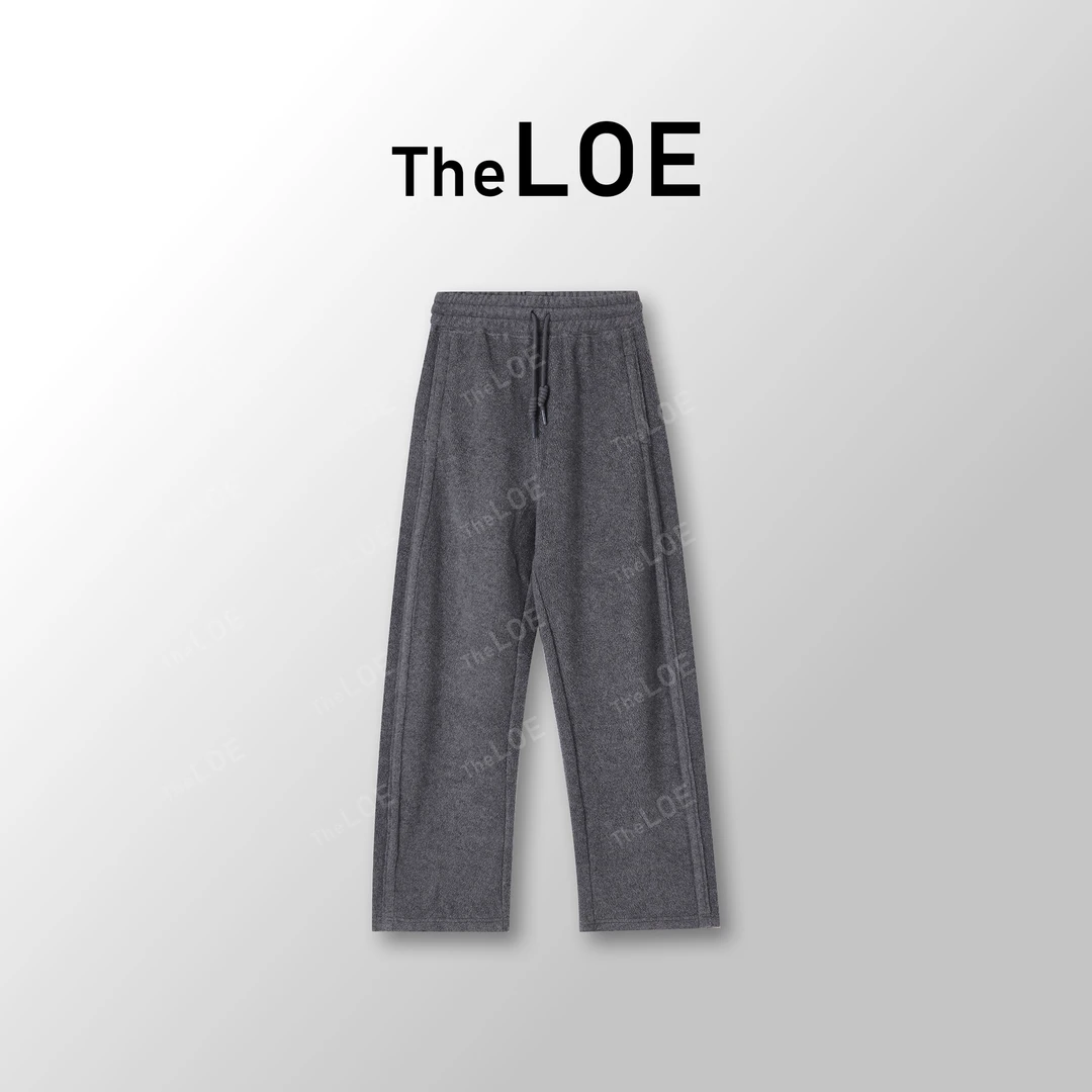 TheLOE/【sporty hoodie绒绒休闲裤】暖柔时髦休闲裤#10.08K-G3389