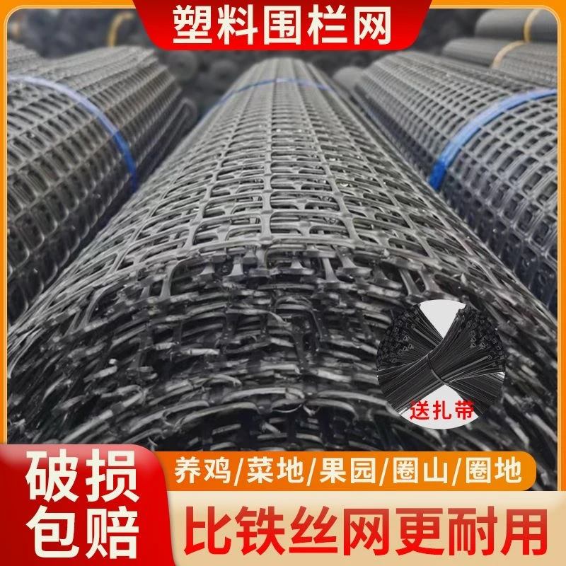 塑料围栏网养殖养鸡加厚隔离菜园果园鱼塘户外玉米防护网防护网格