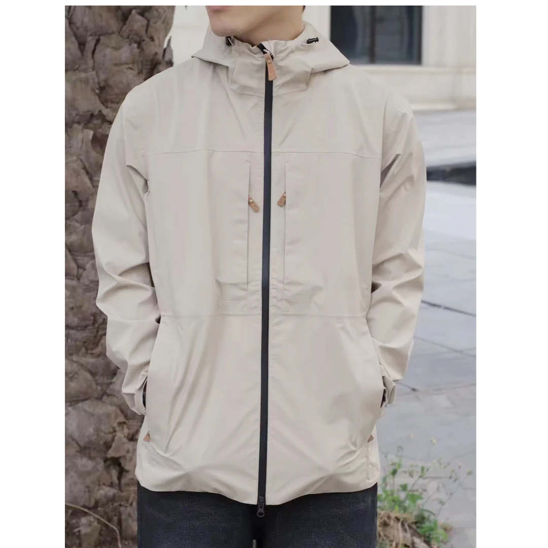 瑞典户外 超手感防风防泼水冲锋衣软壳压胶外套