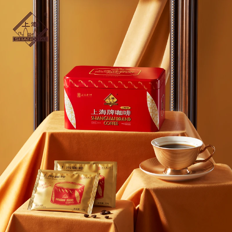 【深度烘焙】上海咖啡老字号特产滤泡式挂耳咖啡礼盒装1盒
