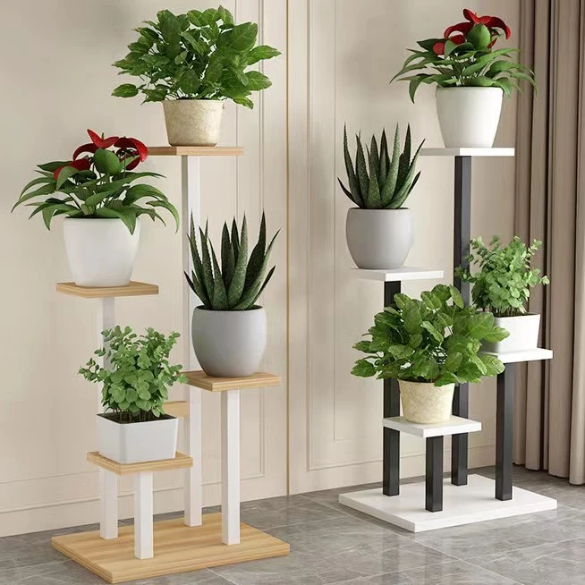 阳台铁艺花架子落地式装饰专用花盆架客厅花架室内花架新款式客厅