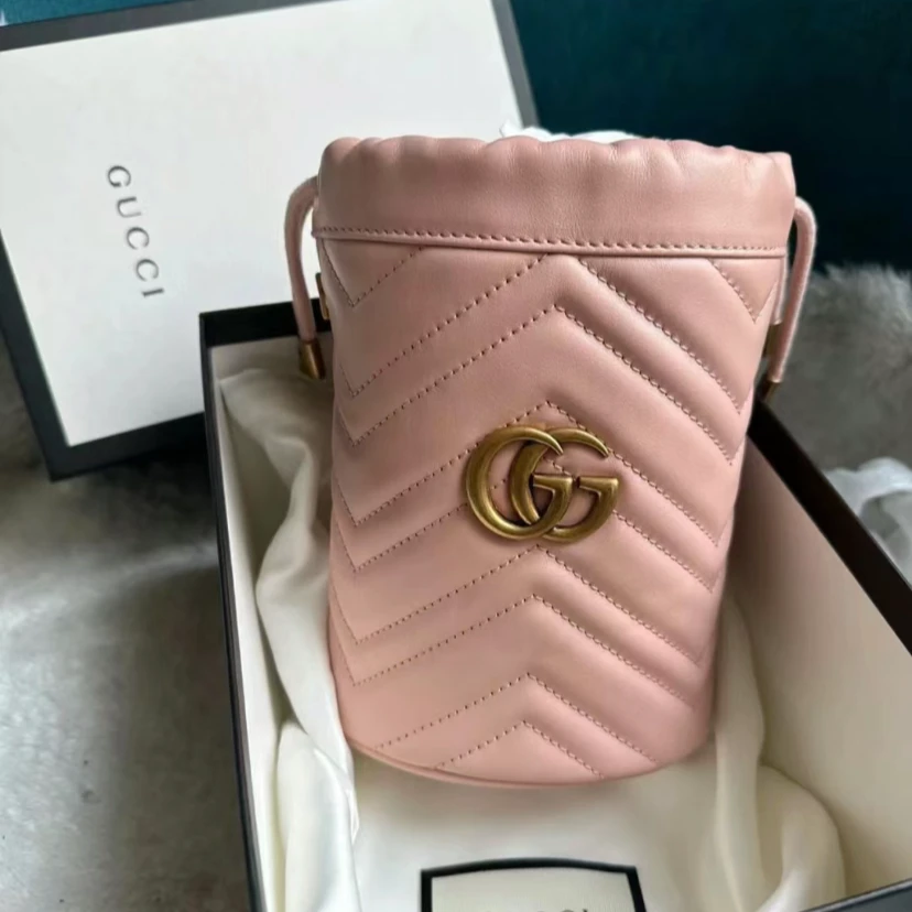 95新 GUCCI/古驰 AAB108/古驰粉桶