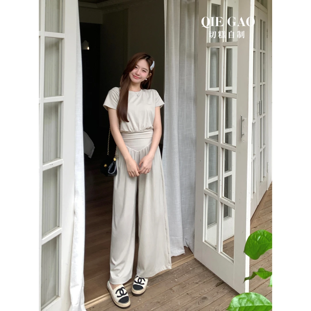 【1月】切糕自制【瑞士日记】小个子时尚气质显瘦夏季两件套装