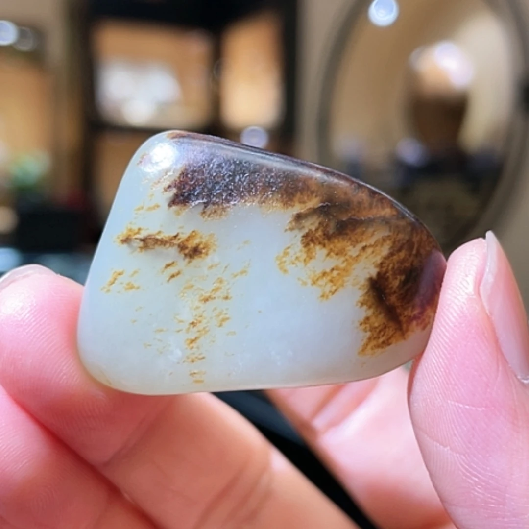 【闪购商品】和田玉挂件未镶嵌山水