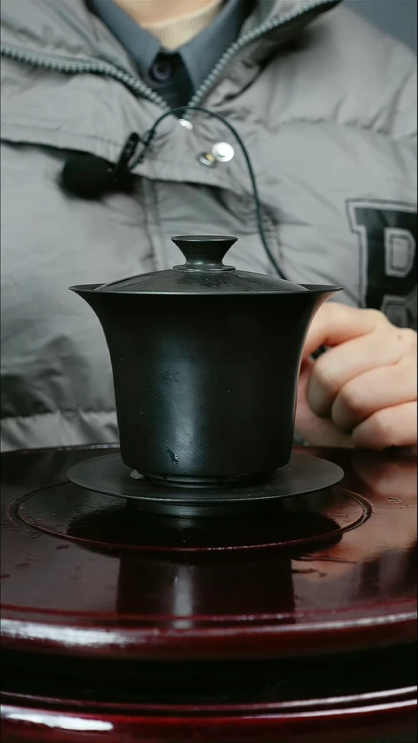 【闪购商品】陶瓷壶1 视频同款百克=倒挂金钩三才盖碗