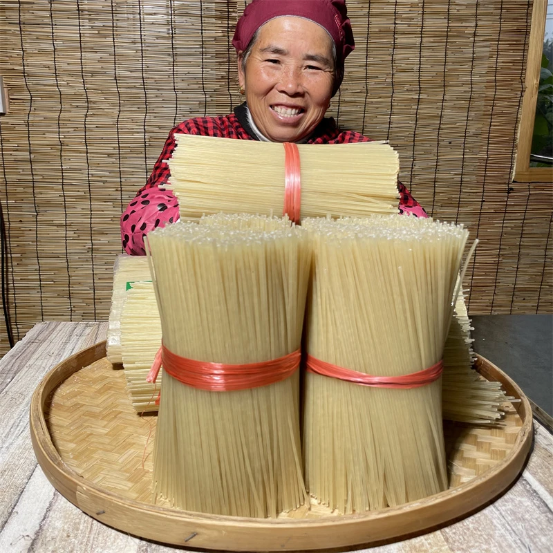 江西米粉传统特产炒粉干炒米粉优质米粉Q弹爽滑正宗手工米粉4斤装