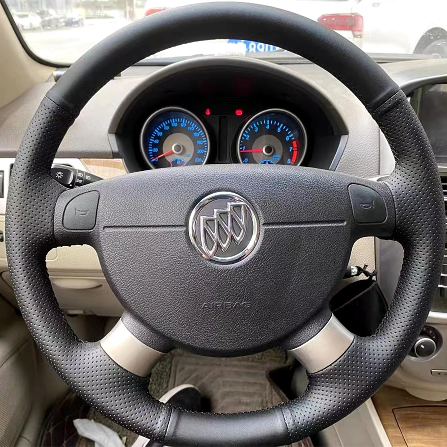 别克凯越方向盘套真皮手缝威朗君威君越昂科威新凯越手缝方向盘套