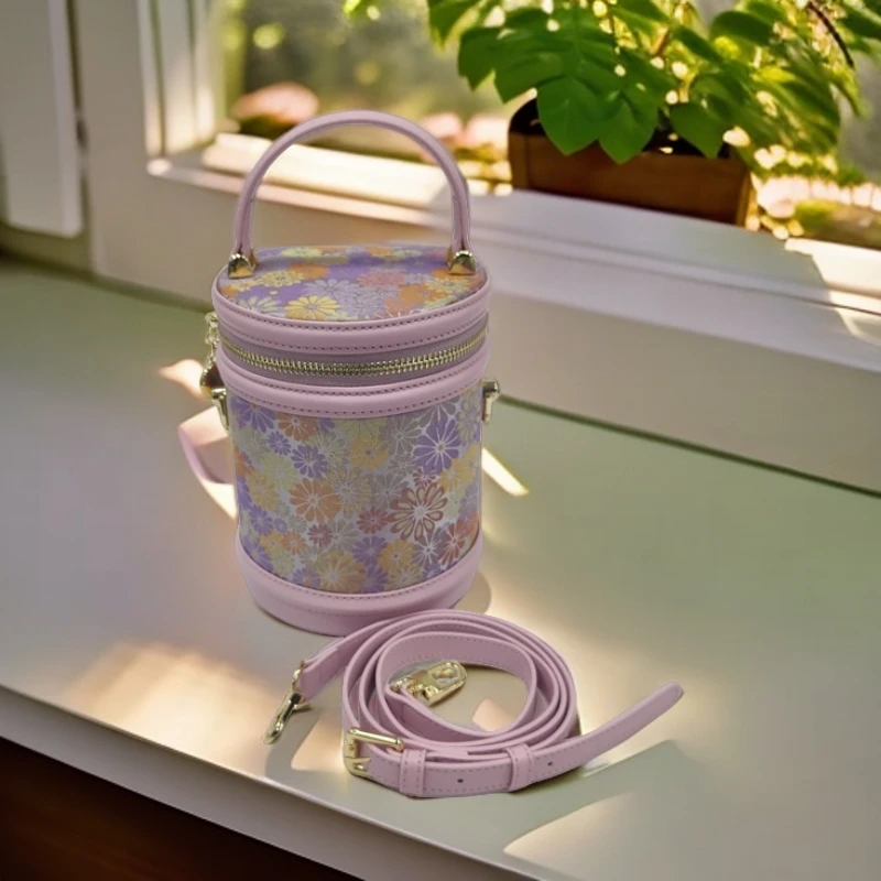 GZ宋锦【小雏菊小桶】包花位随机民族风气质女士手提时尚女包111