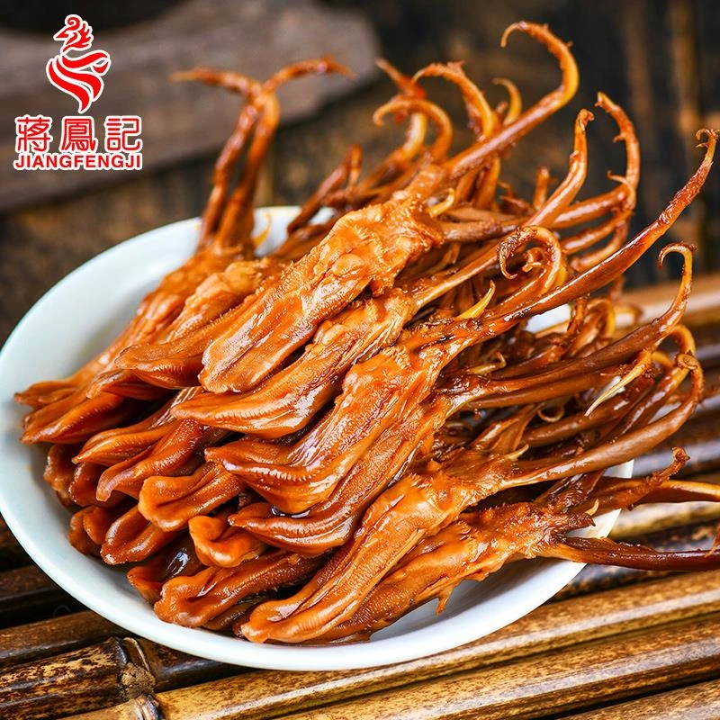 蒋凤记酱鸭舌头大休闲卤味香休闲即食肉熟食零食小吃下酒菜笋1g