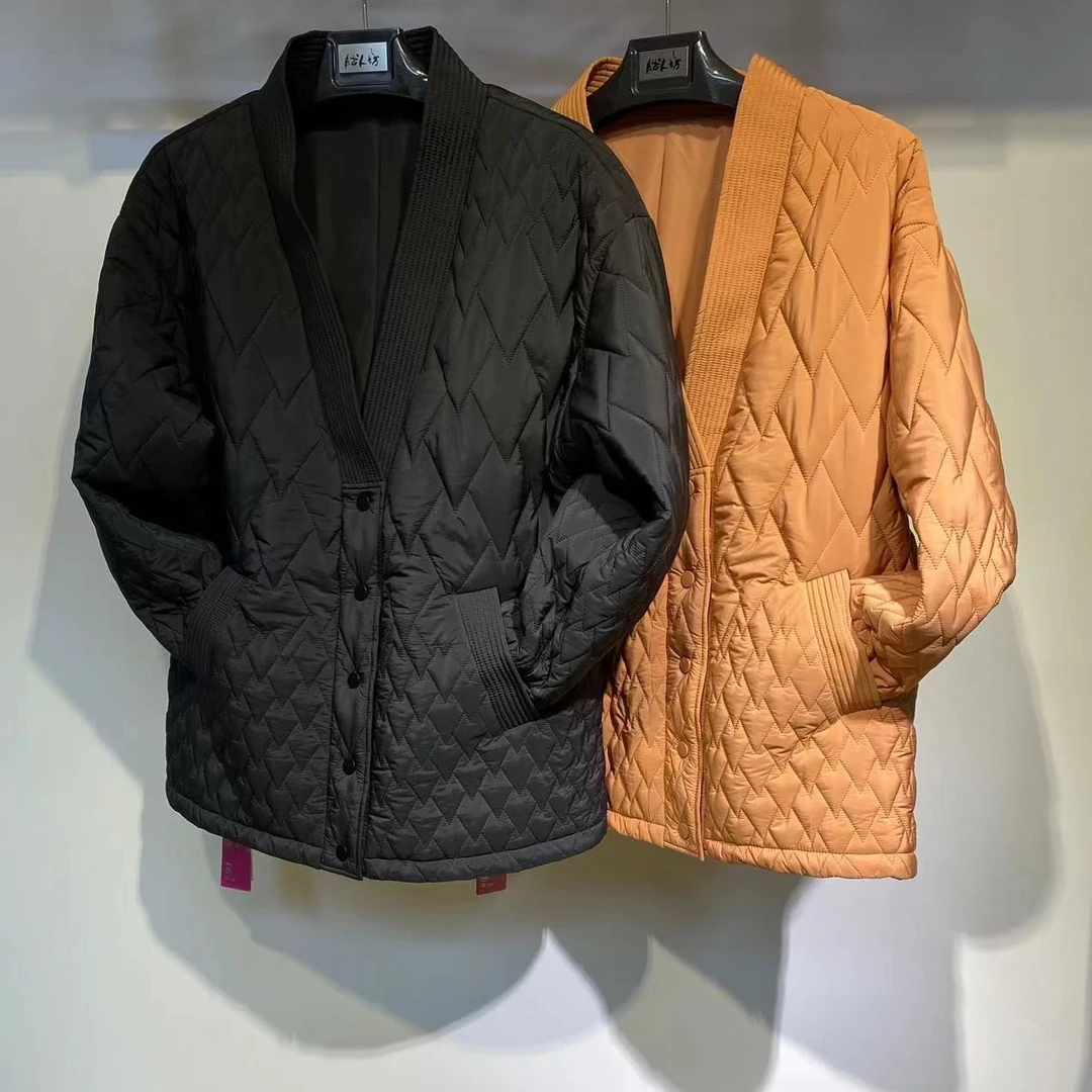 胖人坊大码女装棉服3847