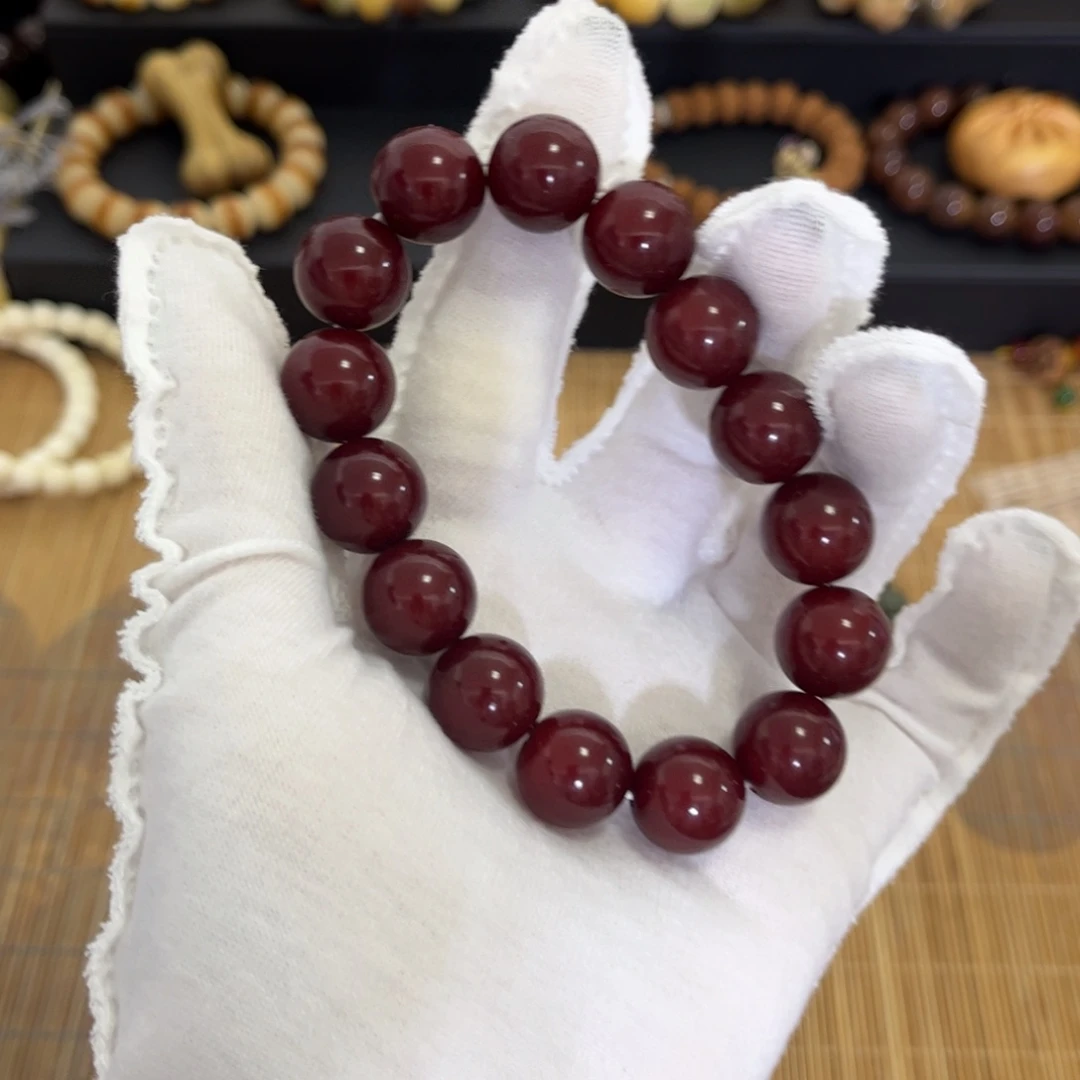【闪购商品】白玉菩提手串车厘子卡1.5