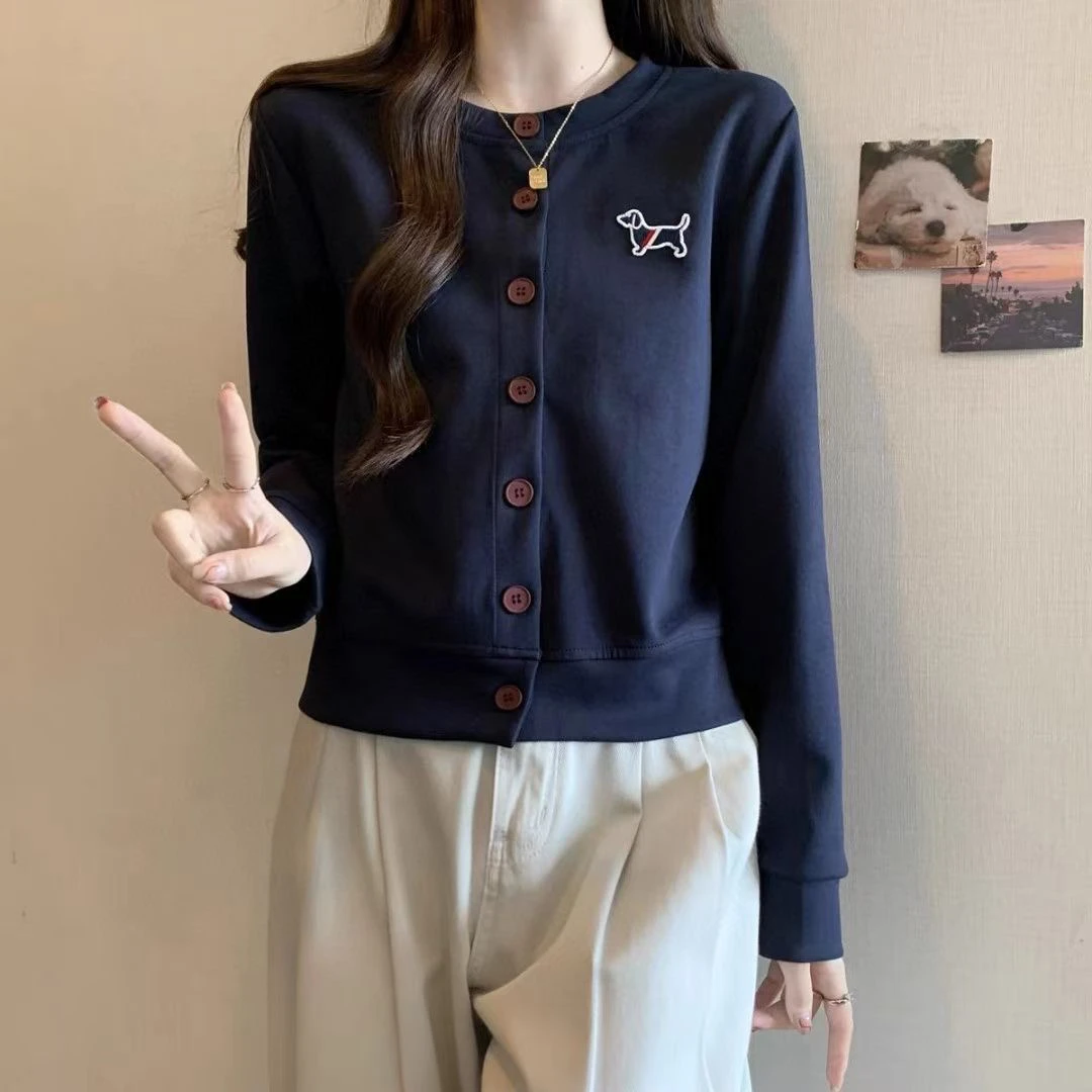 婷婷家3号店2024新款卫衣款开衫外套