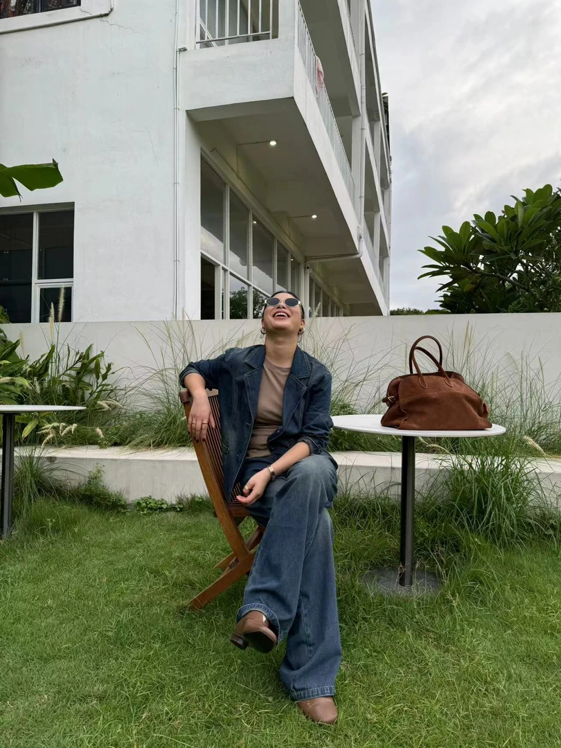 【YILI显瘦女装】复古牛仔港风做旧水洗外套Y0117