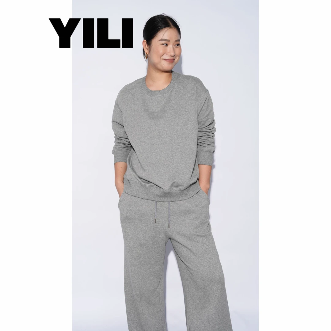 【YILI显瘦女装】大气简约百搭宽松上衣 Y0157