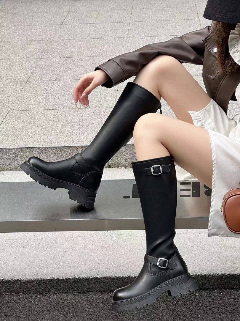 【香姐强推】【68-M27】秋冬季新款高筒马丁靴