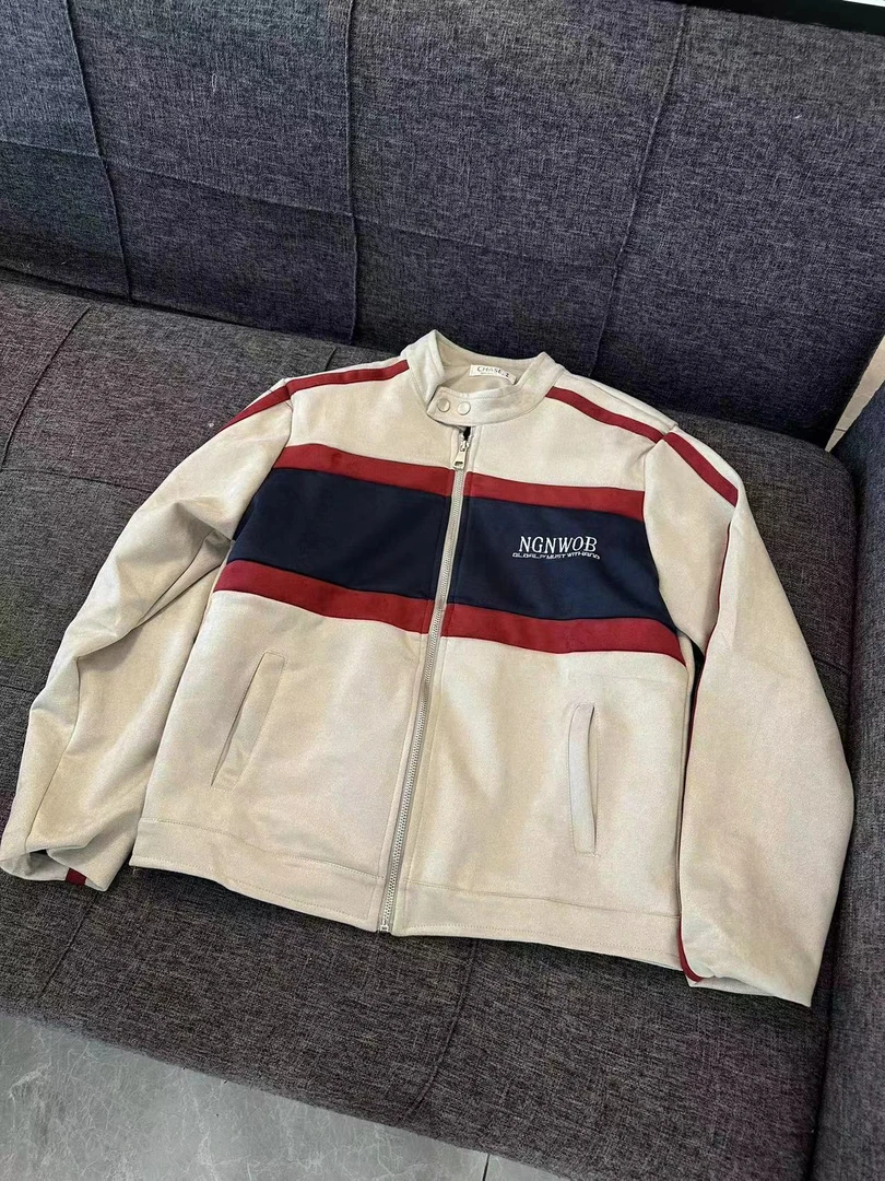 W187 春秋痞帅外套ins高街潮牌港风日系原宿风韩版潮流宽松夹克