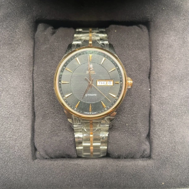 99新 Ernest Borel/依波路 复古系列自动机械男士腕表