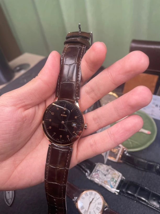 95新 Rado/雷达 晶萃系列 自动机械男士腕表 38表经