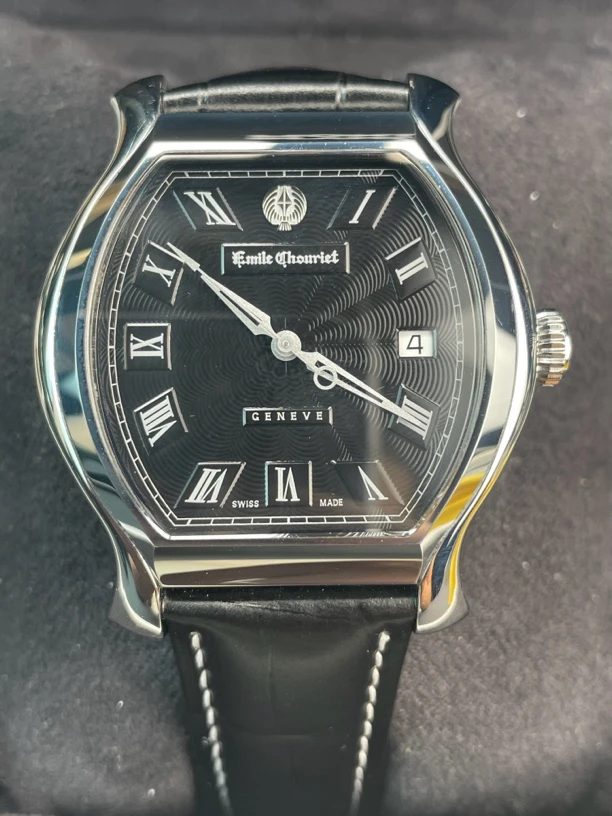 95新 EmileChouriet/艾米龙 当代奢华 自动机械男士腕表